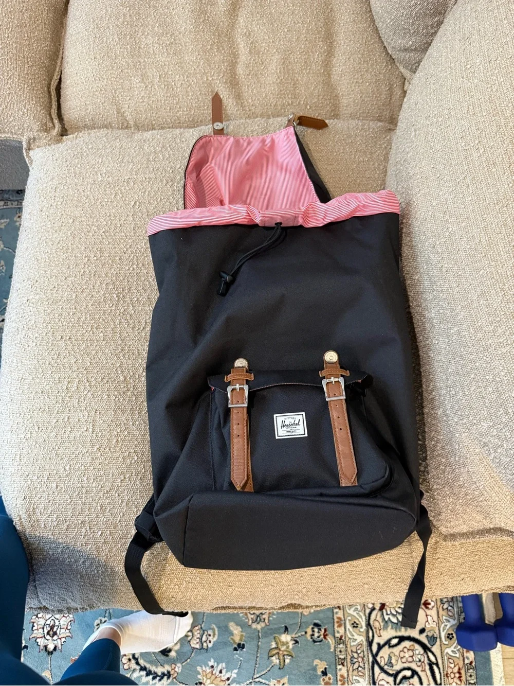 Herschel Black Classic Backpack